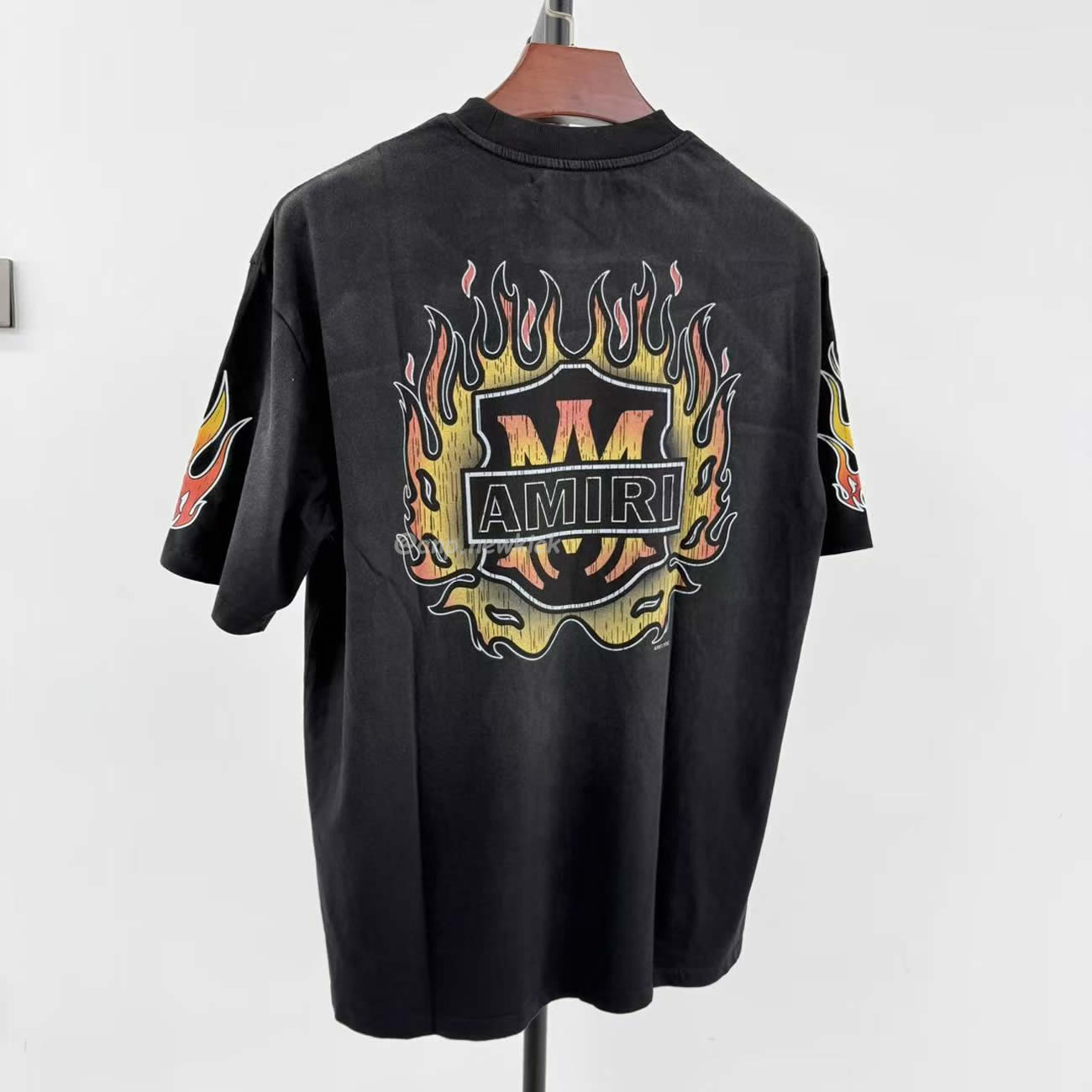 Amiri Flame Graphic T Shirt (2) - www.newkick.vip